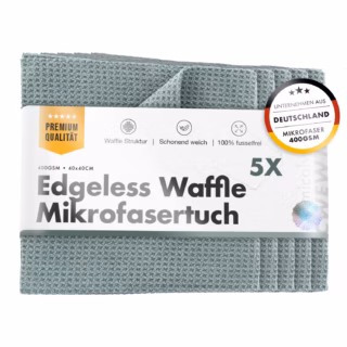 Chemicalworkz Edgeless Waffle Towel 400GSM 40x40cm – Mikrokiududest rätik 5pcs