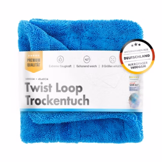 Chemicalworkz Shark Twisted Loop Blue1400GSM 40x40cm – Kuivatusrätik