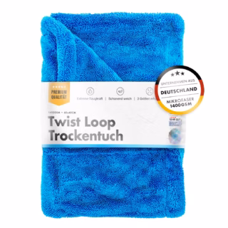 Chemicalworkz Shark Twisted Loop Blue1400GSM 60x40cm – Kuivatusrätik